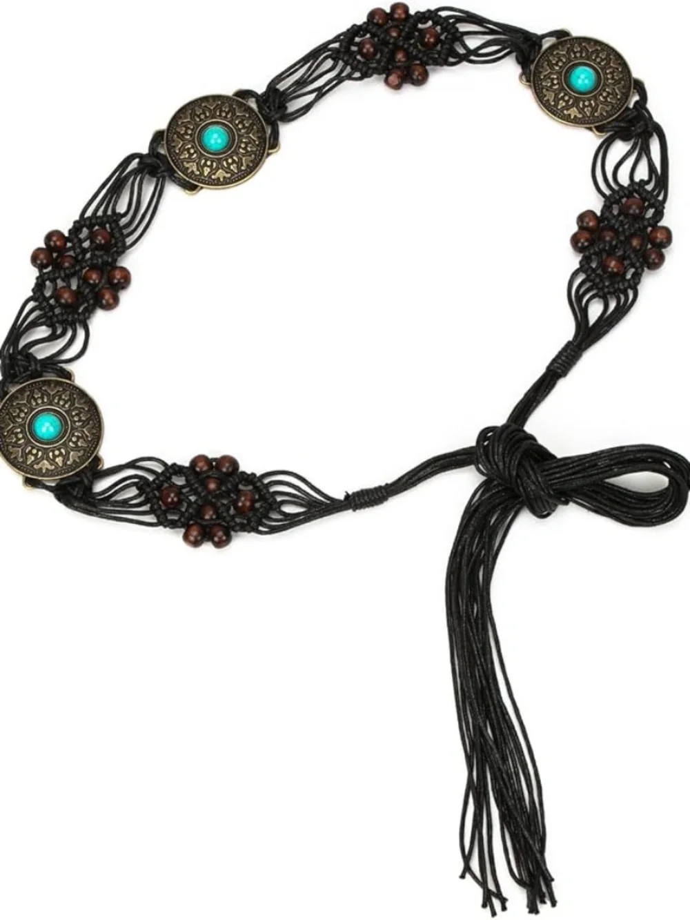 Women's Tassel Knotted Bohemian Style Belt